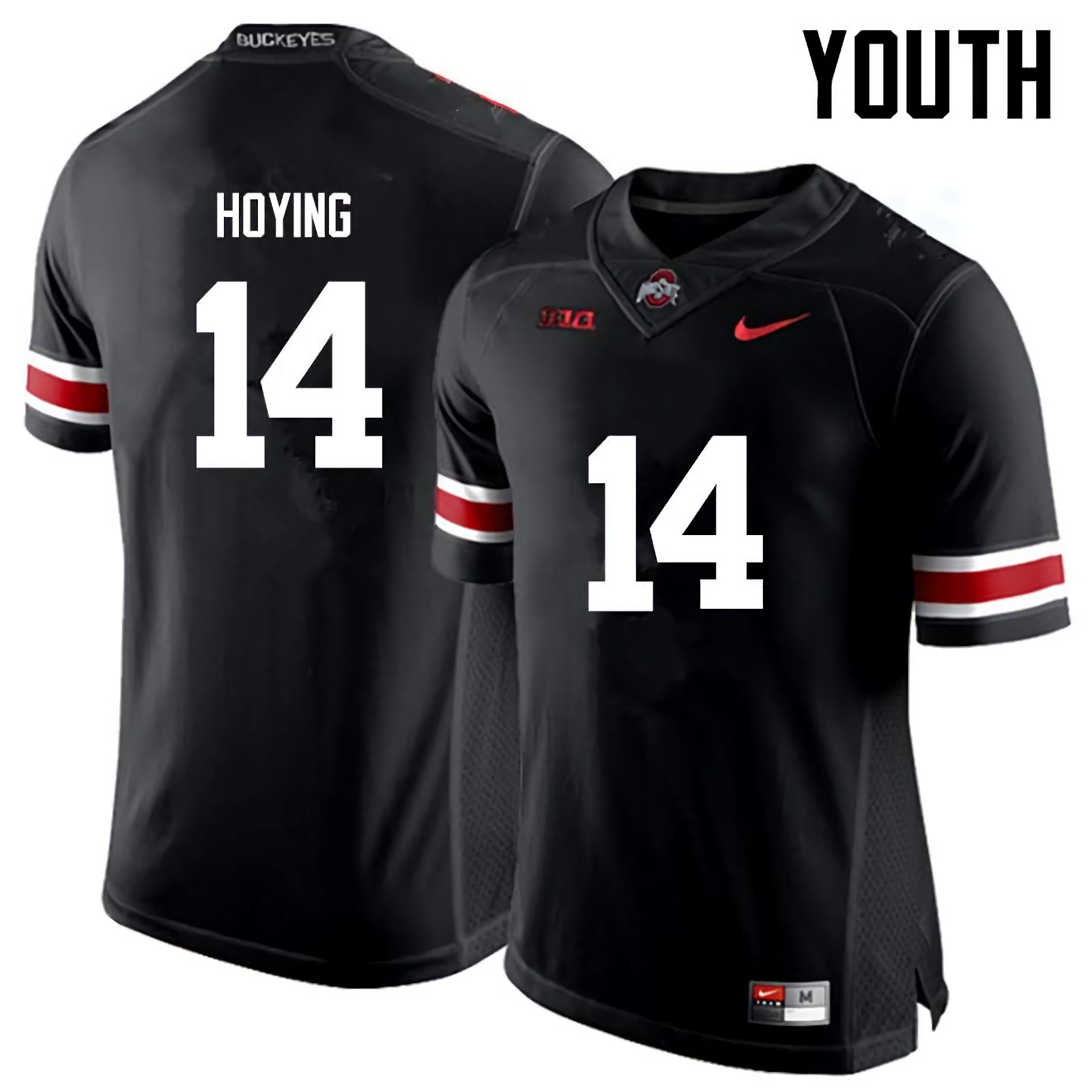 Bobby Hoying Ohio State Buckeyes Youth NCAA #14 Nike Black College Stitched Football Jersey FVV3056JI